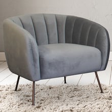 Asha Velvet Accent Chair